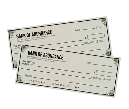 Bank of Abundance [FREE MOCK CHECK]