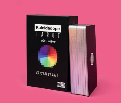 black tarot deck